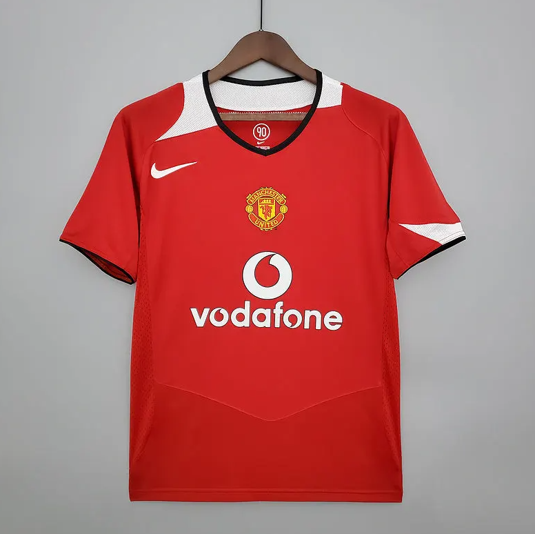 MANCHESTER UNITED 2004 - 2005 HOME JERSEY