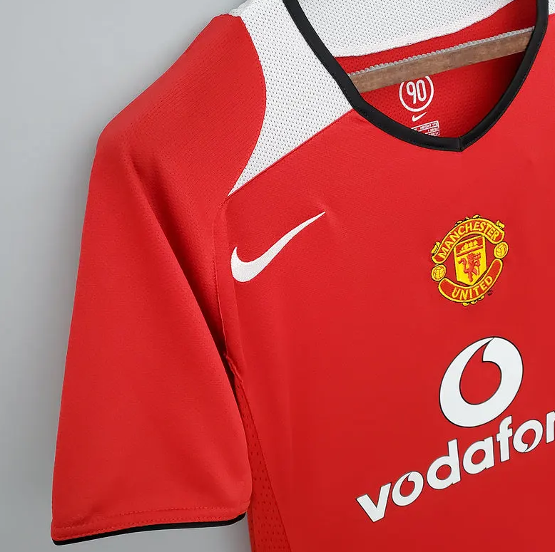 MANCHESTER UNITED 2004 - 2005 HOME JERSEY