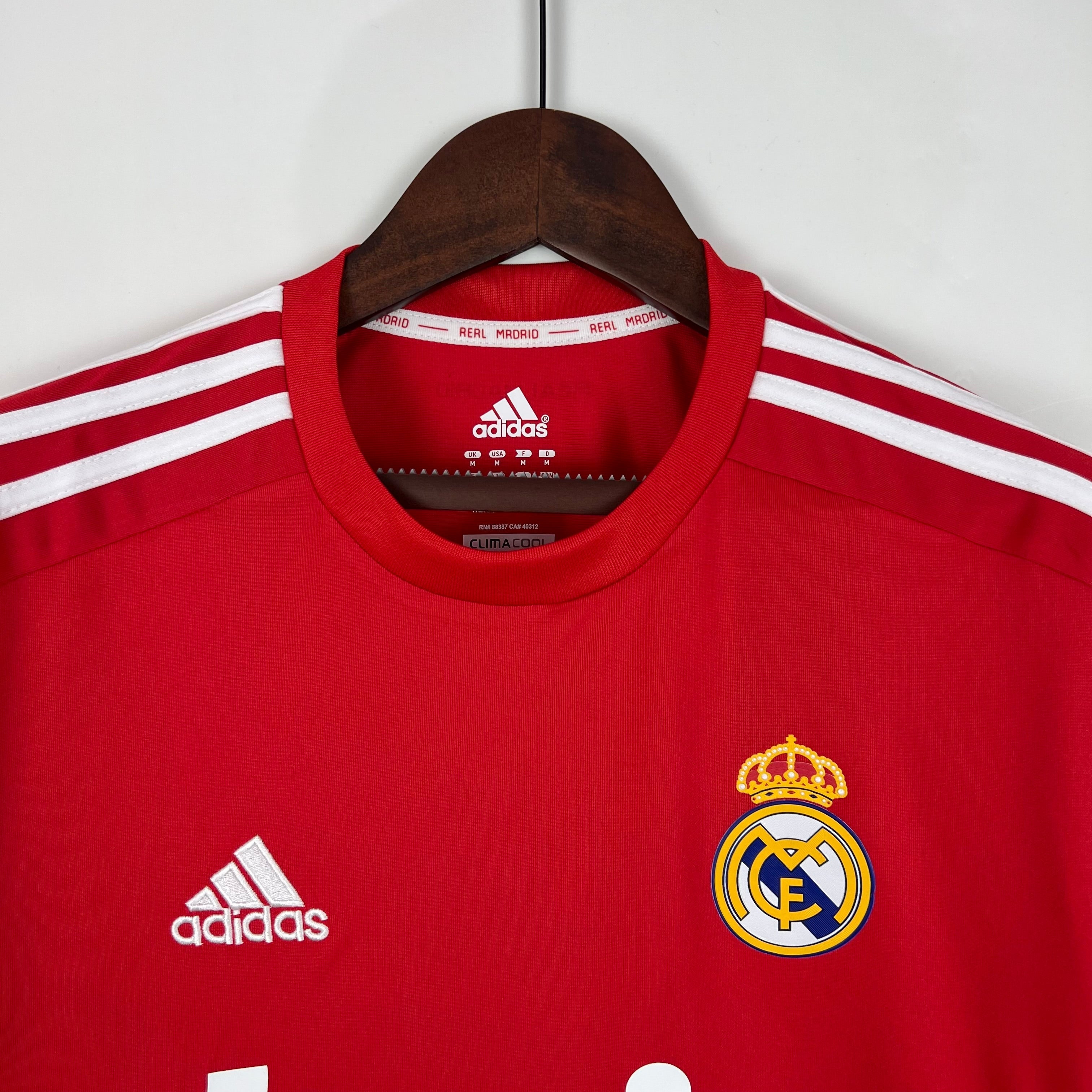 Real madrid red jersey 2024 2012