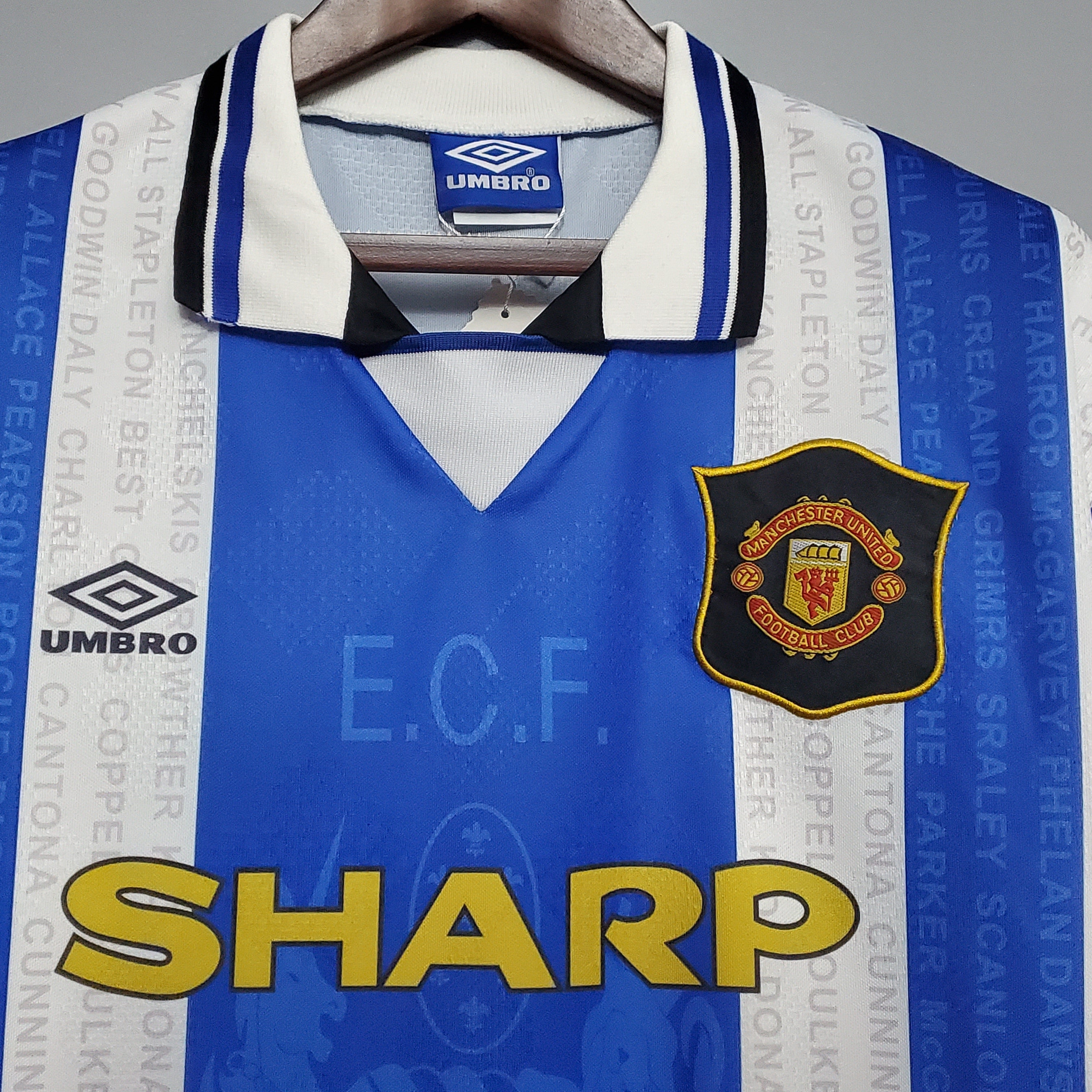 MANCHESTER UNITED 1995 - 1996 AWAY JERSEY – retrokitshop.com