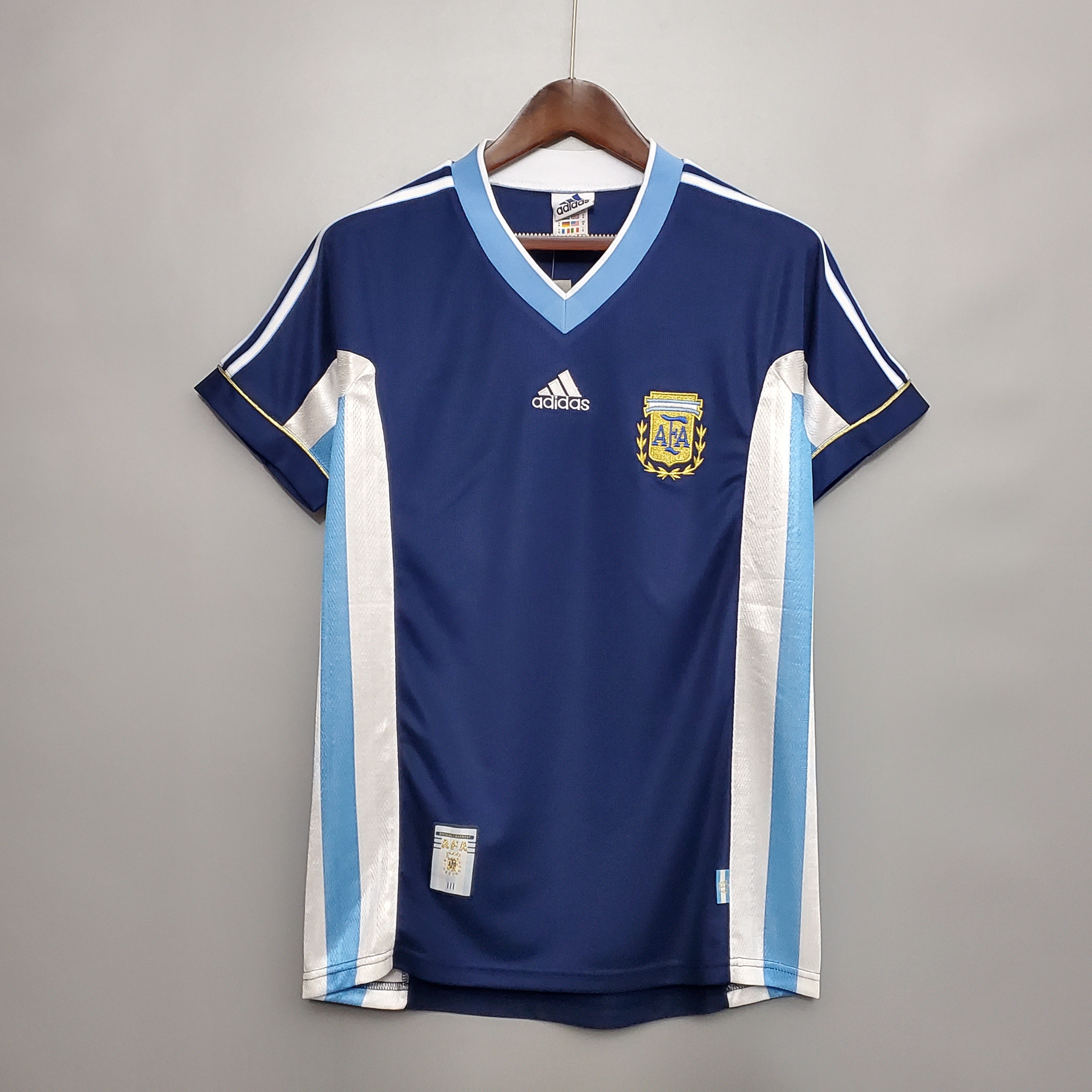 Argentina 1998 Batistuta outlet 9 Football Jersey (XL)