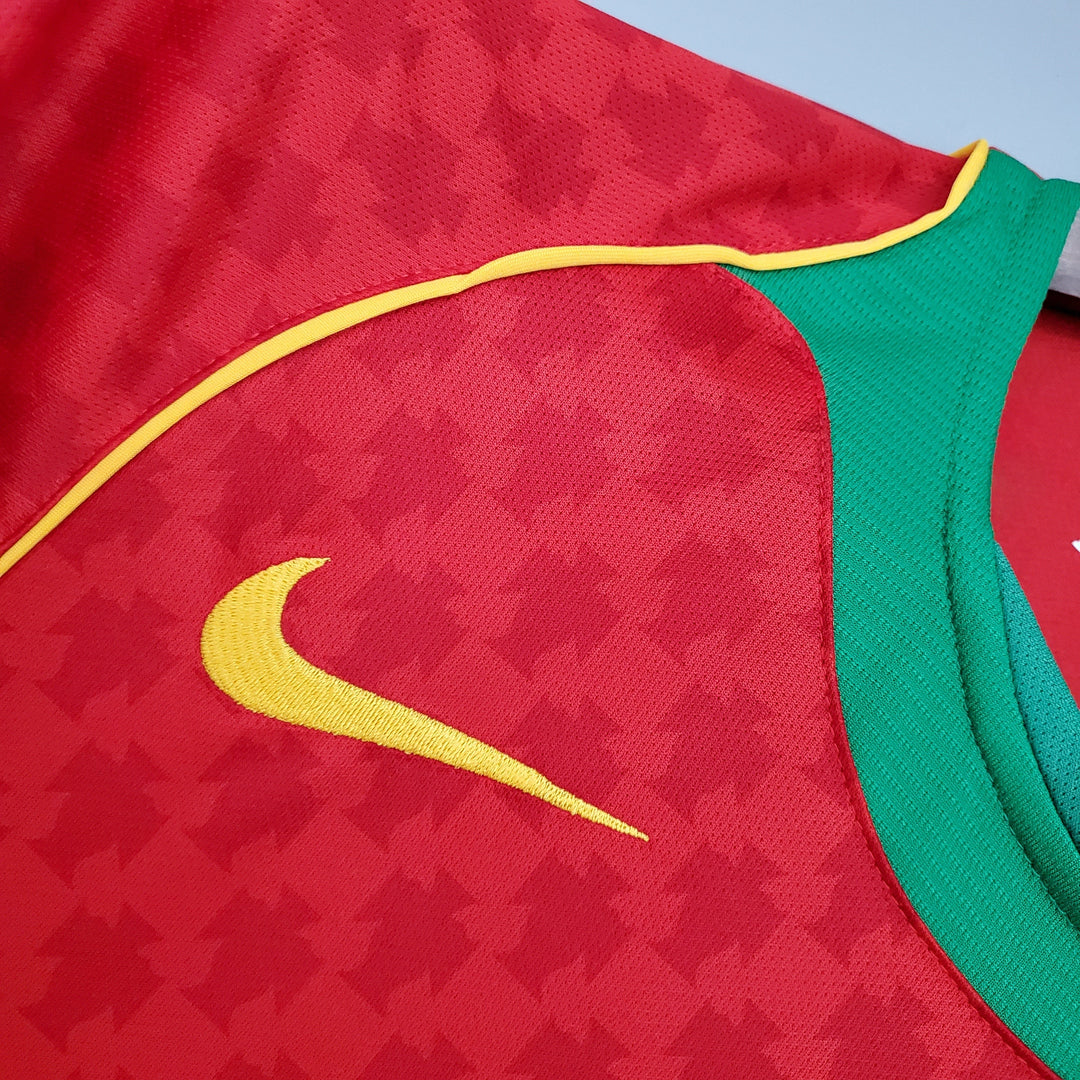 PORTUGAL 2004 FINAL HOME JERSEY