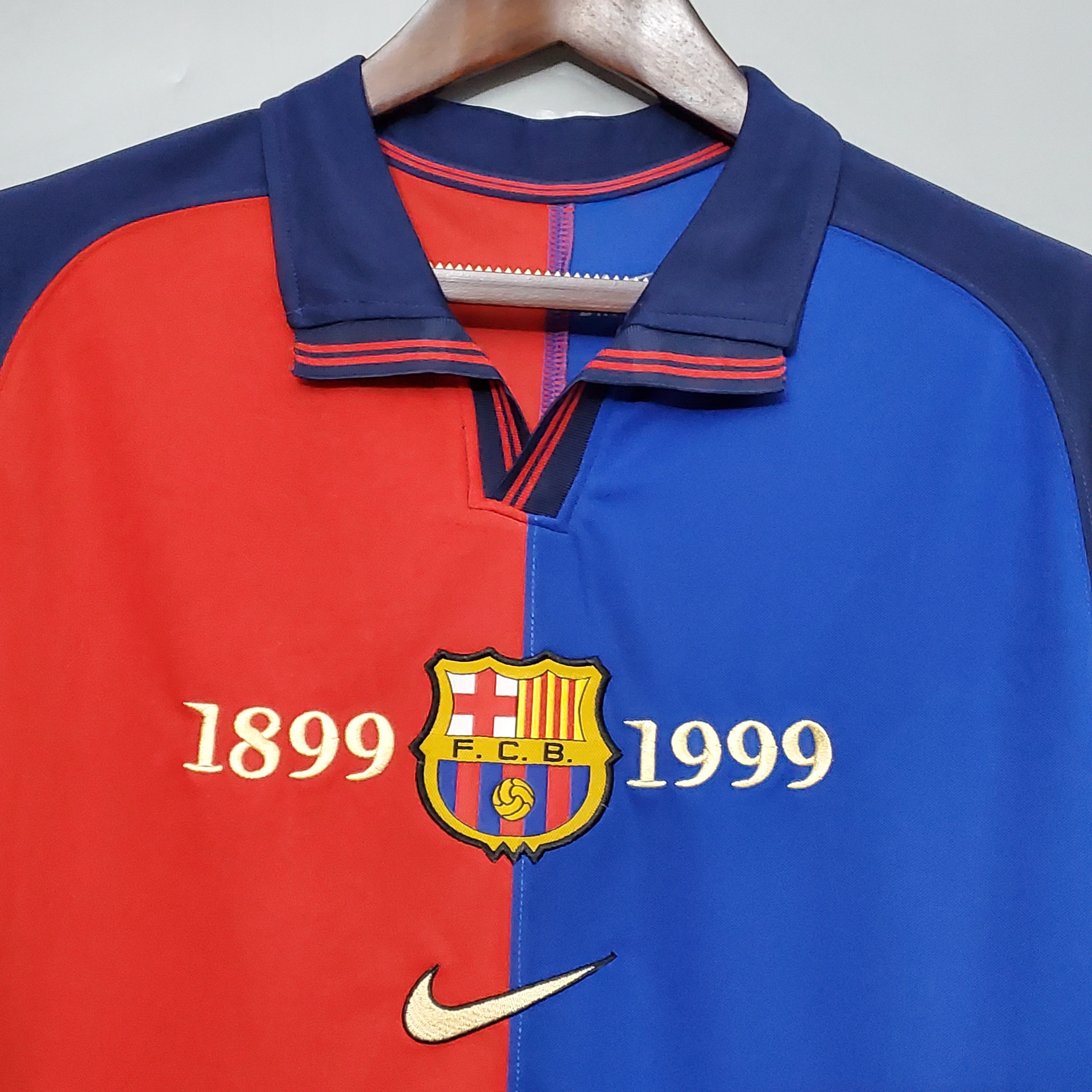 Fc barcelona 100th store anniversary jersey