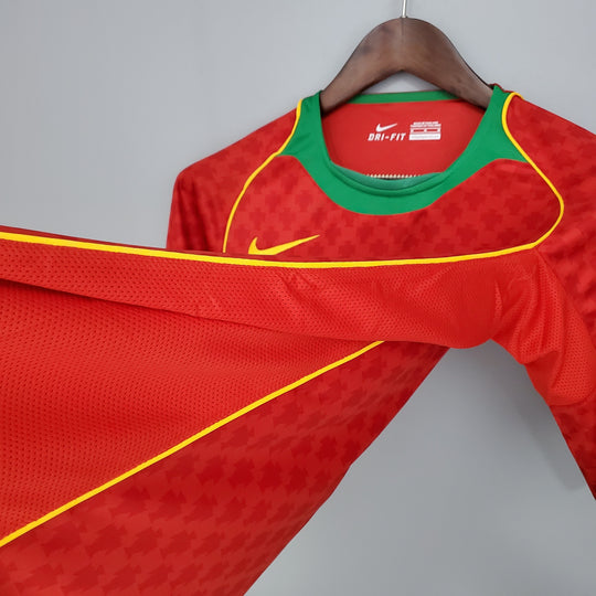 PORTUGAL 2004 FINAL HOME JERSEY