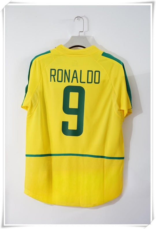 BRAZIL HOME JERSEY 2002