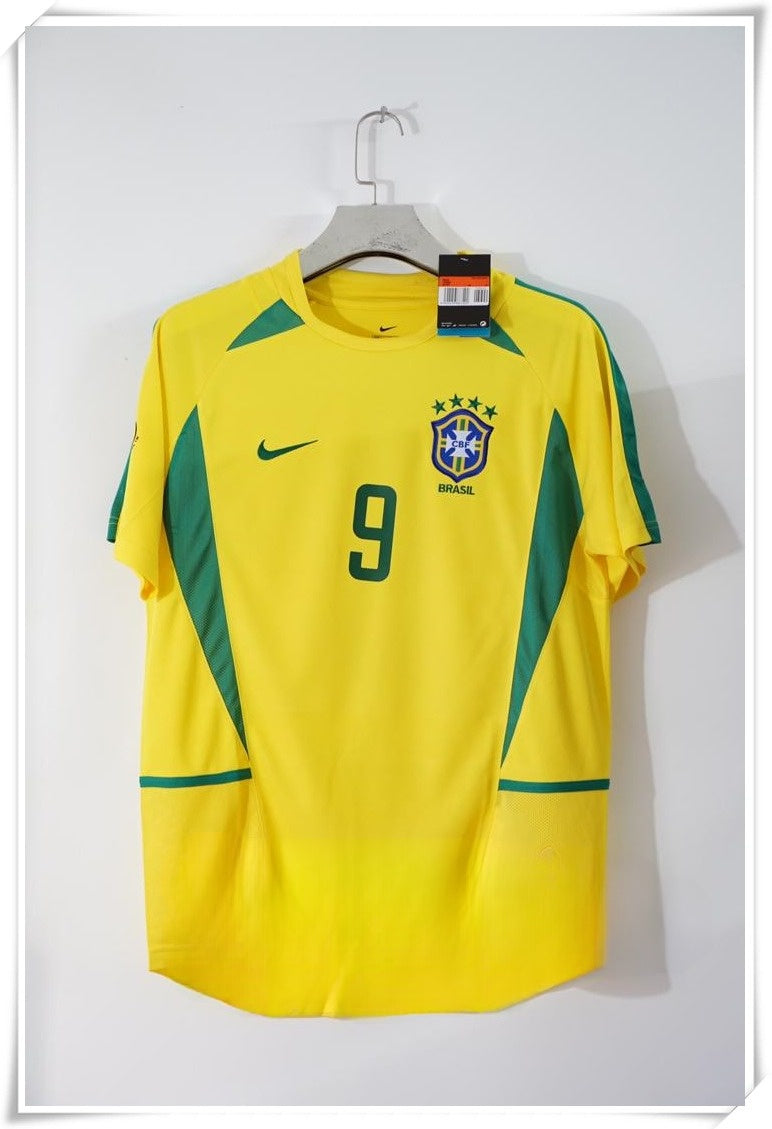 BRAZIL HOME JERSEY 2002