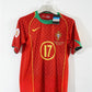 PORTUGAL 2004 FINAL HOME JERSEY